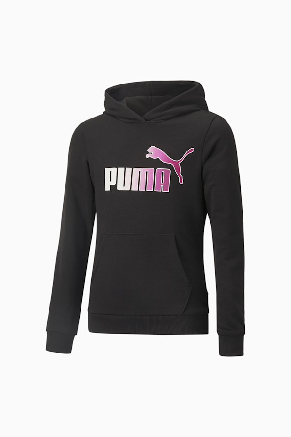 Essentials Bleach Logo Hoodie Big Kids PUMA